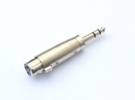 main image for ad Adapter, female XLR to 1/4" TRS Stereo Jack