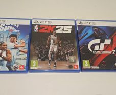 Ps5 Games Nba 2k 25, Topspin 2k 25, Gt7, Fifa24