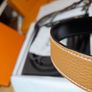 Genuine Hermes reversible leather belt Image 7
