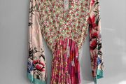 New River Island Mixed Print Mini Dress