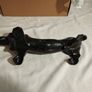 Cast Iron Vintage Black Dachshund, Shoe scraper Image 8