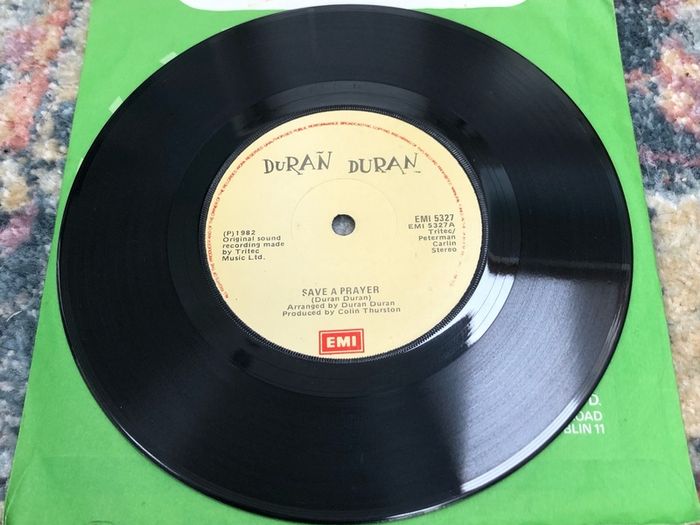 Duran Duran - Save A Prayer (1982) Irish 7"