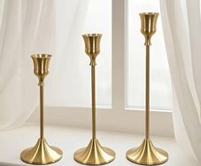 Gold Candle Holders