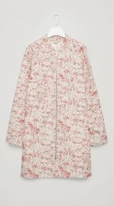 COS  Double Pockets A-line Coat