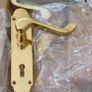 New Solid Brass Door Handles (1 sets) Image 3