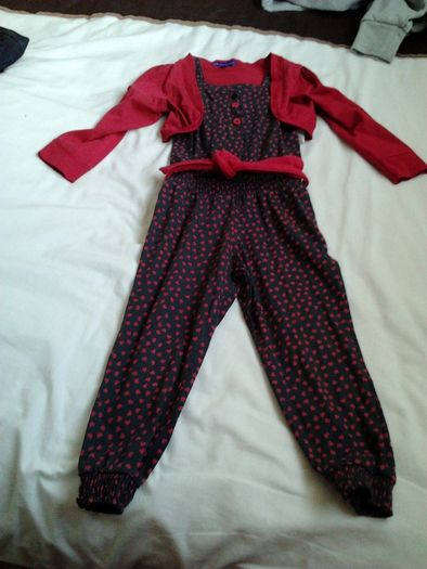 2 piece heart jumpsuit from m&s