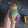 enamelled bird trinket Image 5