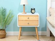 main image for ad BRAND NEW Nordic Bedside Cabinet Nightstand With Drawers Organizer Storage  42x32x50cm