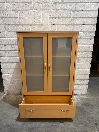 Press with drawers