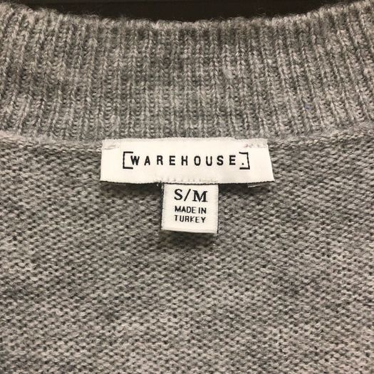 Warehouse Split Hem Jumper (Size S/M)