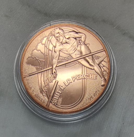 France 0.25 Euro Copper Coin Full Set (21 Coins) Paris Olympic Paralympic Games