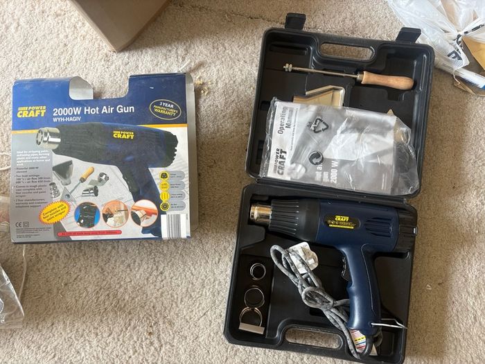 Power Craft 2000W Hot Air Gun With Case