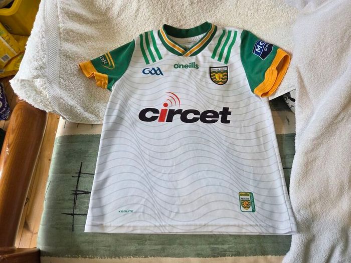 Donegal Gaelic Football Away Jersey 2024 Children 10 to 11 Years Old