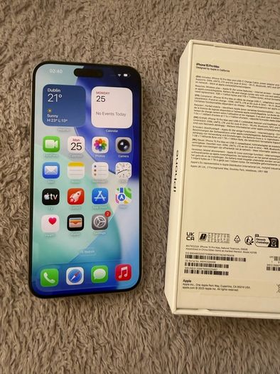 iphone 15 pro max 256gb unlock mint condition