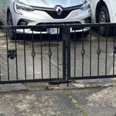 Black Double Gates