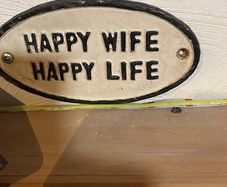 Cast iron bar/pub signs