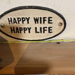 Cast iron bar/pub signs