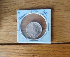 India Half Rupee 1934