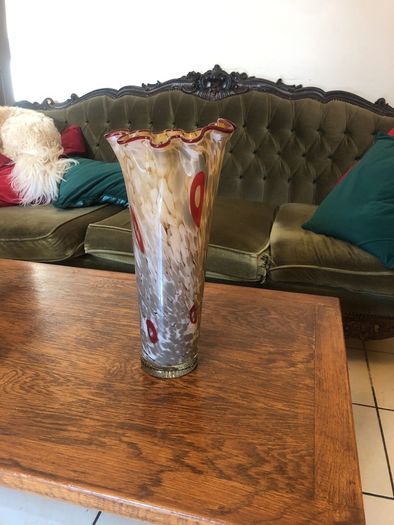 art deco style vase