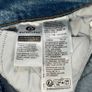 Levis Wedgie Straight Jeans W31 L28 Blue Button Fly High Rise Image 8