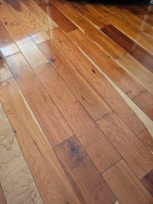 Engineered Wood Flooring - c. 3 sq m - American Cherry