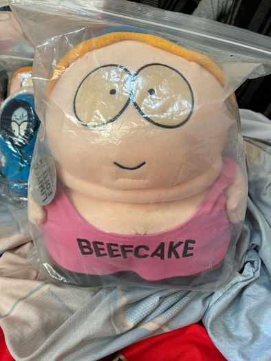 1998 "Beefcake Cartman" 12" Plush (see description)
