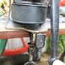 Black cast iron coffee grinder of firm Salter& Co. from England. Including  receptacle and cast iron table clamp. Image 10