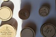 Lot of Antique Watch Parts in Containers