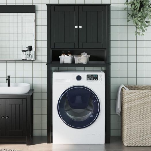 Washing Machine Cabinet Black