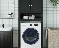 Washing Machine Cabinet Black
