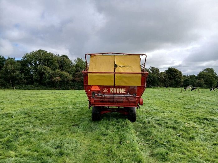 Krone Turbo 2900 Silage Wagon Zero Grazer