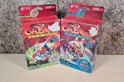 Bandai Cyclonians Egg Bots 003 Tork 004 Bolt  Action Figures Vintage 2001