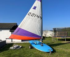 Topper sailing Boat