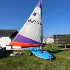 Topper sailing Boat