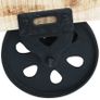 Coffee Table with Wheels Rough Mango Wood Image 8