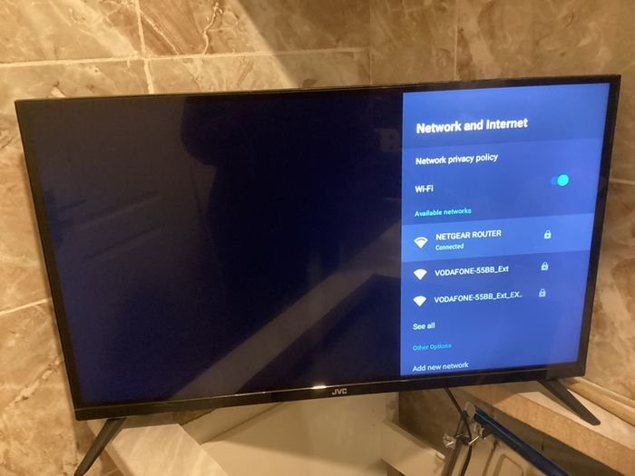 32 Inch Jvc Led Smart Tv In Excellent Condition (barely).