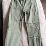 Green Cropped trousers Image 2