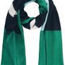 Samoon.  SALE New Scarf From Samoon In Shades Of Jade , Navy And White/ Grey. Reduced Image 7