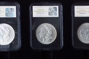 The Complete Morgan Dollar Mintmark Collection - 3 Silver Coins (Deluxe Case and Cert)