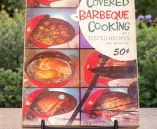 Vintage Weber BBQ Cookbook Rare Find