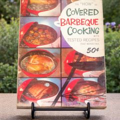Vintage Weber BBQ Cookbook Rare Find