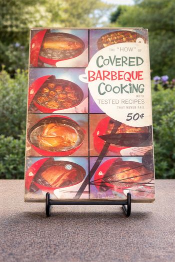 Vintage Weber BBQ Cookbook Rare Find