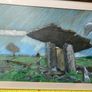 Title: Vintage Framed Pastel Drawing Poulnabrone 1984Dolmen, Co. Clare (Signed 'Mark', Image 2