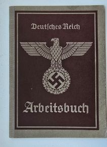 WW2 German ArbeitsBuch (Work Book)