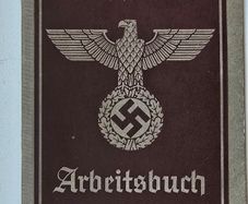 WW2 German ArbeitsBuch (Work Book)