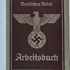 WW2 German ArbeitsBuch (Work Book)