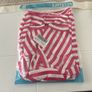 Dog Clothes,Dog Classic Striped Pajamas Soft Cotton Jumpsuit Pug French Bulldog Onesies Costume for Cats Puppy Small Medium Dogs(Pink,S,M)L Image 5