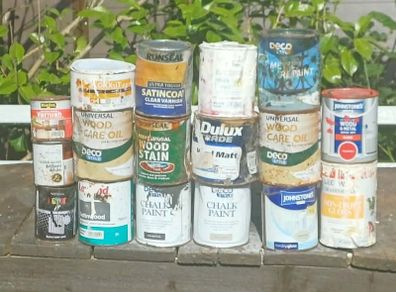 assorted paints