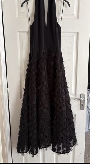 h&m black dress