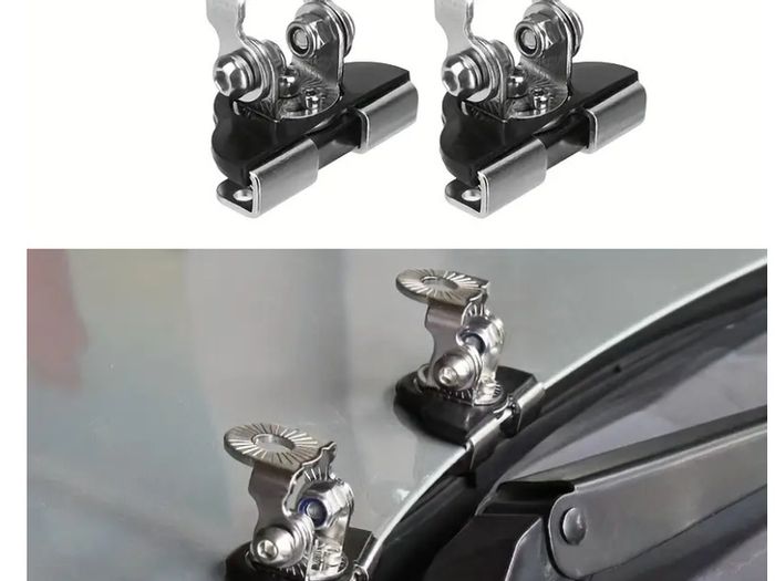 Set of 2 Universal LED Work Light Mounts for Cars And Motorcycles,